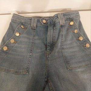 H&M Sailor Flare Jeans Size 6